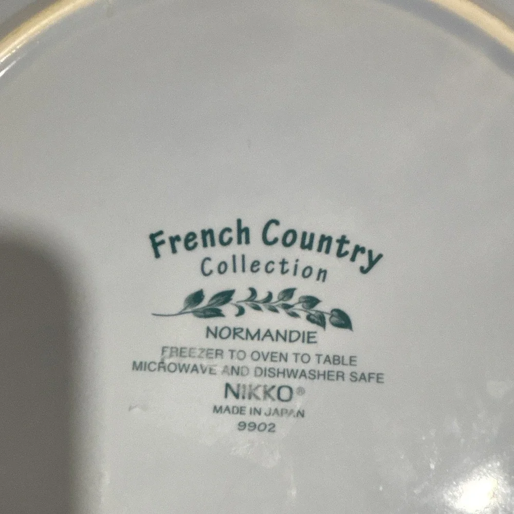 Nikko Ceramics nikko french